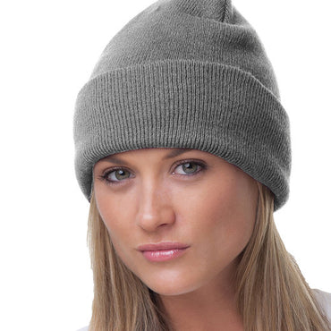 BA3825 Bayside 100% Acrylic Knit Cuff Beanie