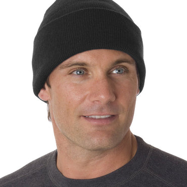 BA3825 Bayside 100% Acrylic Knit Cuff Beanie