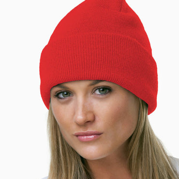 BA3825 Bayside 100% Acrylic Knit Cuff Beanie