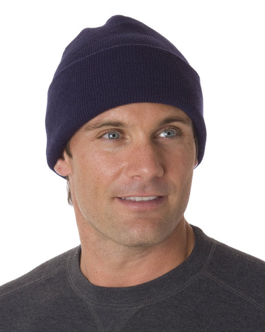 BA3825 Bayside 100% Acrylic Knit Cuff Beanie