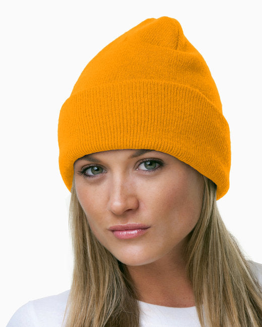 BA3825 Bayside 100% Acrylic Knit Cuff Beanie