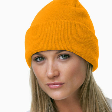 BA3825 Bayside 100% Acrylic Knit Cuff Beanie