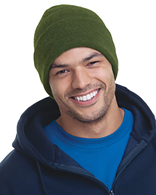 BA3825 Bayside 100% Acrylic Knit Cuff Beanie