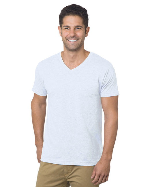 BA5025 Bayside Unisex 4.2 oz., Fine Jersey V-Neck T-Shirt