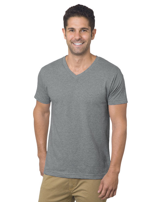 BA5025 Bayside Unisex 4.2 oz., Fine Jersey V-Neck T-Shirt