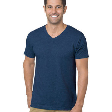 BA5025 Bayside Unisex 4.2 oz., Fine Jersey V-Neck T-Shirt