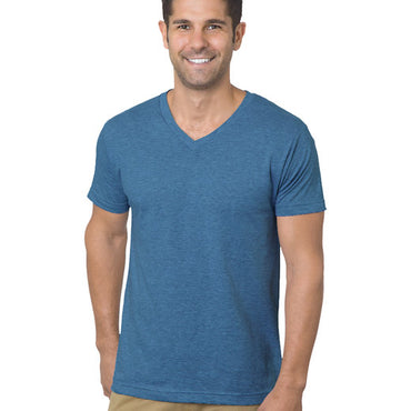 BA5025 Bayside Unisex 4.2 oz., Fine Jersey V-Neck T-Shirt