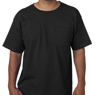 BA5070 Bayside Adult Short-Sleeve T-Shirt with Pocket