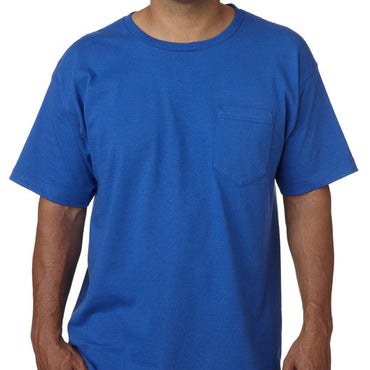 BA5070 Bayside Adult Short-Sleeve T-Shirt with Pocket