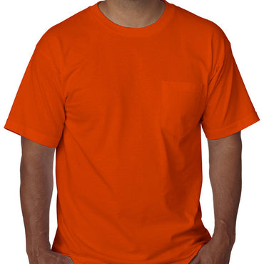 BA5070 Bayside Adult Short-Sleeve T-Shirt with Pocket