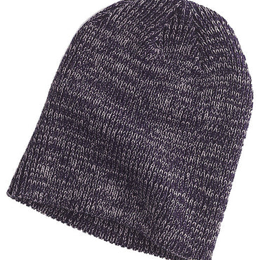 BA524 Big Accessories Ribbed Marled Beanie