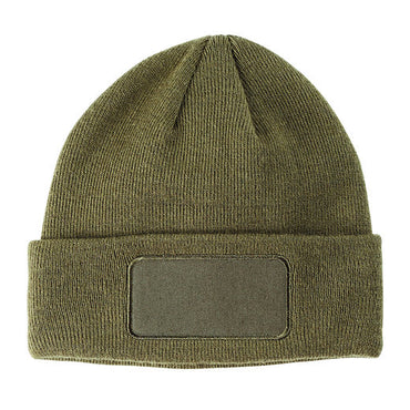 BA527 Big Accessories Patch Beanie