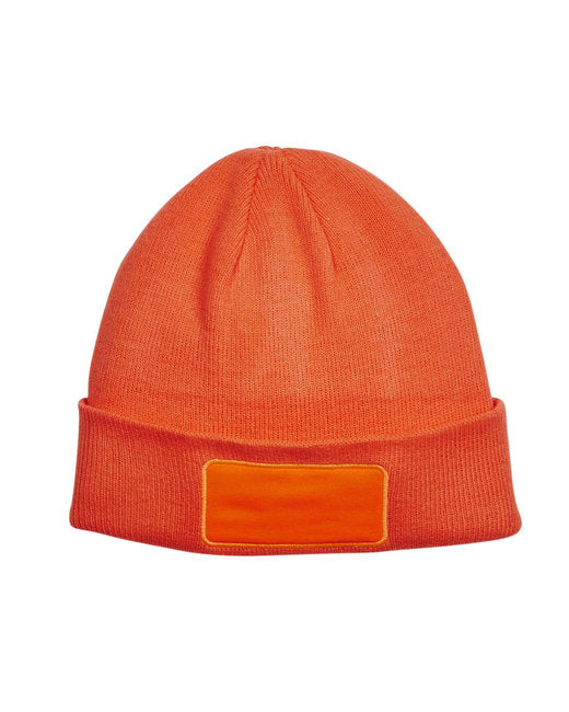 BA527 Big Accessories Patch Beanie