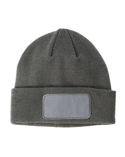 BA527 Big Accessories Patch Beanie