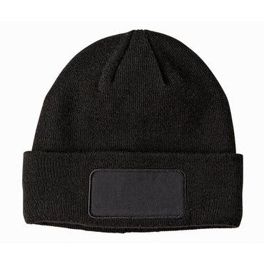 BA527 Big Accessories Patch Beanie