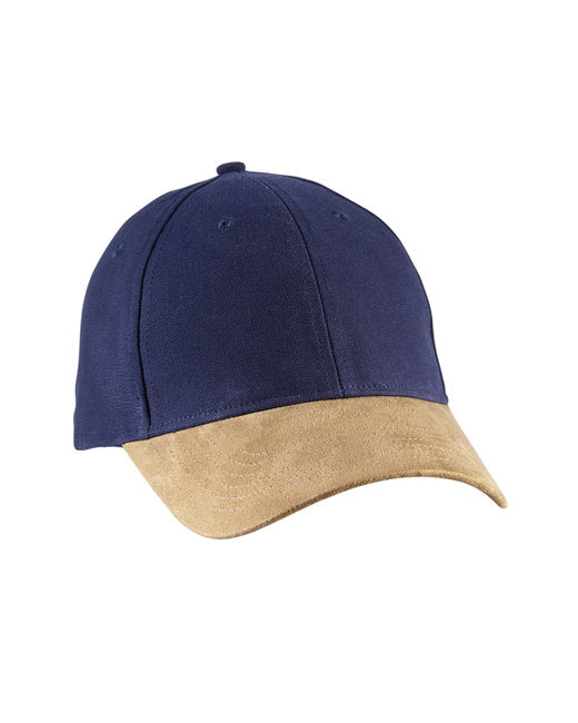 BA555 Big Accessories Suede Bill Cap