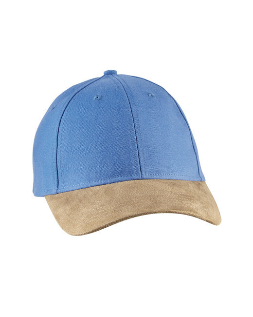 BA555 Big Accessories Suede Bill Cap