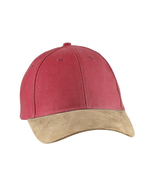 BA555 Big Accessories Suede Bill Cap