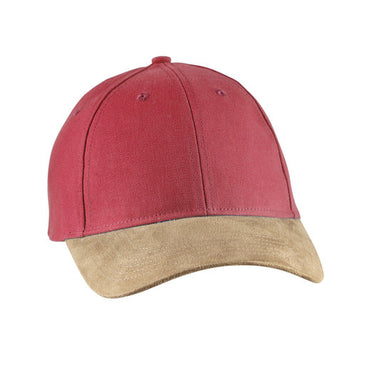 BA555 Big Accessories Suede Bill Cap