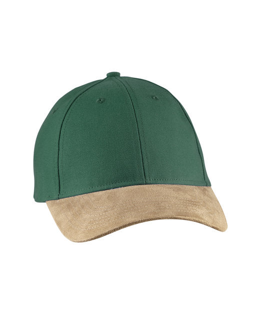 BA555 Big Accessories Suede Bill Cap