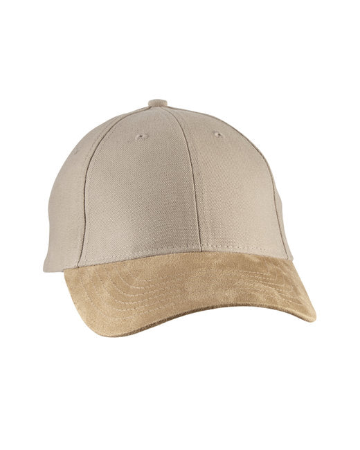 BA555 Big Accessories Suede Bill Cap