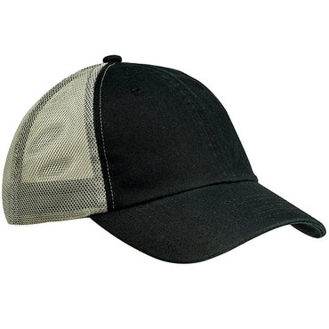 BA601 Big Accessories Washed Trucker Cap