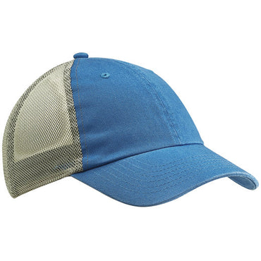 BA601 Big Accessories Washed Trucker Cap