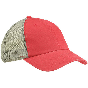 BA601 Big Accessories Washed Trucker Cap