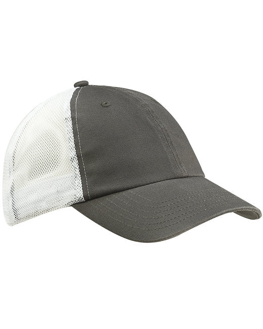 BA601 Big Accessories Washed Trucker Cap