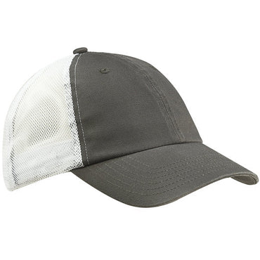 BA601 Big Accessories Washed Trucker Cap