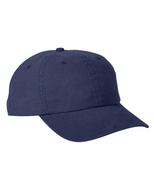 BA610 Big Accessories Heavy Washed Canvas Cap