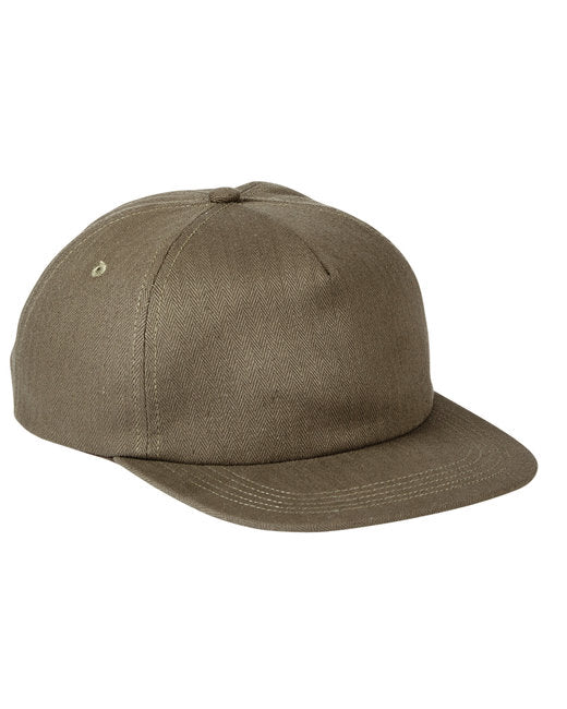 BA615 Big Accessories Squatty Herringbone Cap