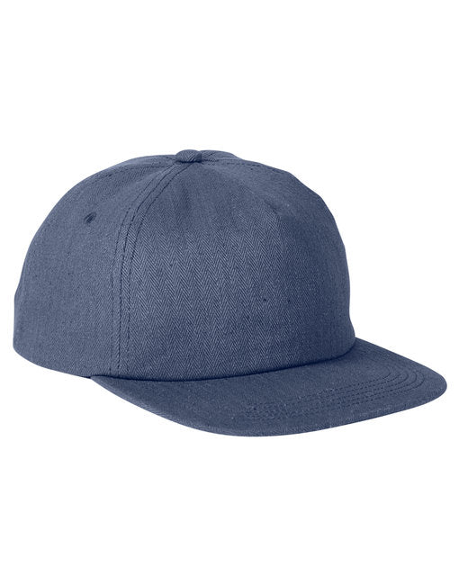 BA615 Big Accessories Squatty Herringbone Cap