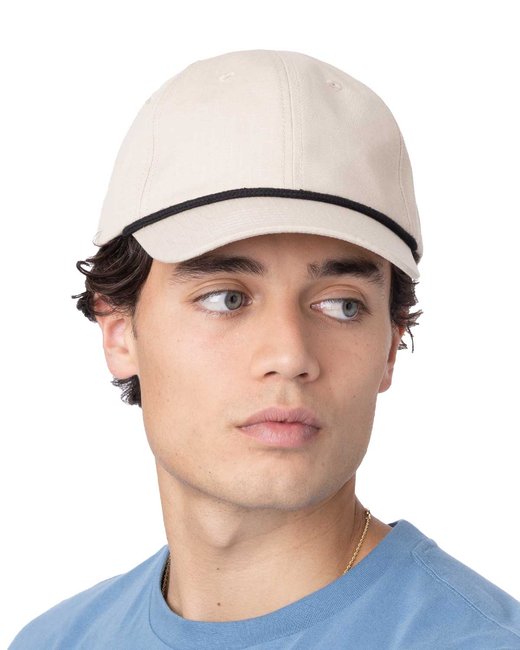 BA640 Big Accessories Lariat 6-Panel Cap