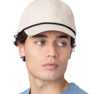 BA640 Big Accessories Lariat 6-Panel Cap