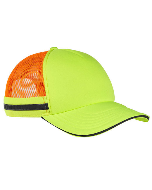 BA661 Big Accessories Safety Trucker Cap