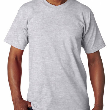 BA7100 Bayside Adult 6.1 oz., 100% Cotton Pocket T-Shirt