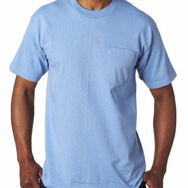 BA7100 Bayside Adult 6.1 oz., 100% Cotton Pocket T-Shirt