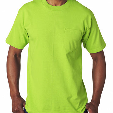 BA7100 Bayside Adult 6.1 oz., 100% Cotton Pocket T-Shirt