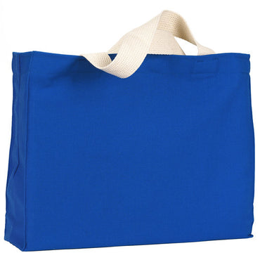 BA750 Bayside 12 oz., Cotton Canvas Medium Gusset Tote