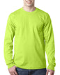 BA8100 Bayside Adult 6.1 oz., 100% Cotton Long Sleeve Pocket T-Shirt