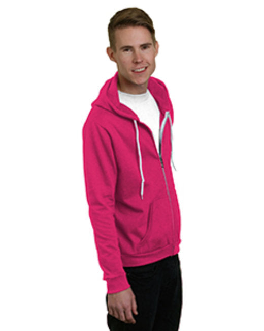 BA875 Bayside Unisex 7 oz., 50/50 Full-Zip Fashion Hooded Sweatshirt