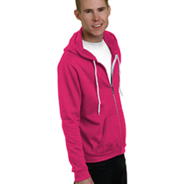 BA875 Bayside Unisex 7 oz., 50/50 Full-Zip Fashion Hooded Sweatshirt