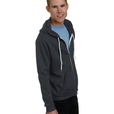 BA875 Bayside Unisex 7 oz., 50/50 Full-Zip Fashion Hooded Sweatshirt