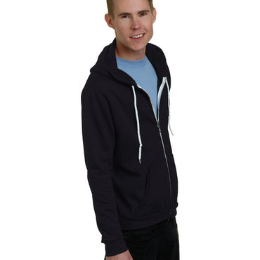 BA875 Bayside Unisex 7 oz., 50/50 Full-Zip Fashion Hooded Sweatshirt