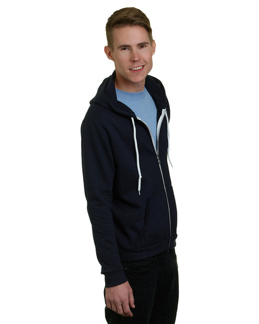 BA875 Bayside Unisex 7 oz., 50/50 Full-Zip Fashion Hooded Sweatshirt