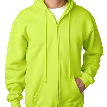 BA900 Bayside Adult 9.5oz., 80% cotton/20% polyester Full-Zip Hooded Sweatshirt