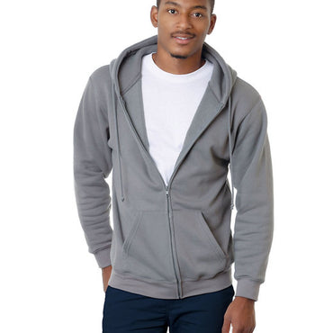 BA900 Bayside Adult 9.5oz., 80% cotton/20% polyester Full-Zip Hooded Sweatshirt