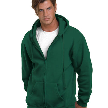 BA900 Bayside Adult 9.5oz., 80% cotton/20% polyester Full-Zip Hooded Sweatshirt