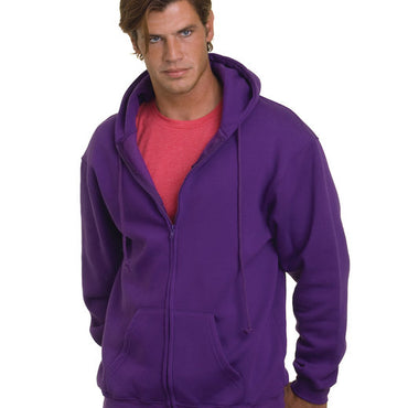 BA900 Bayside Adult 9.5oz., 80% cotton/20% polyester Full-Zip Hooded Sweatshirt